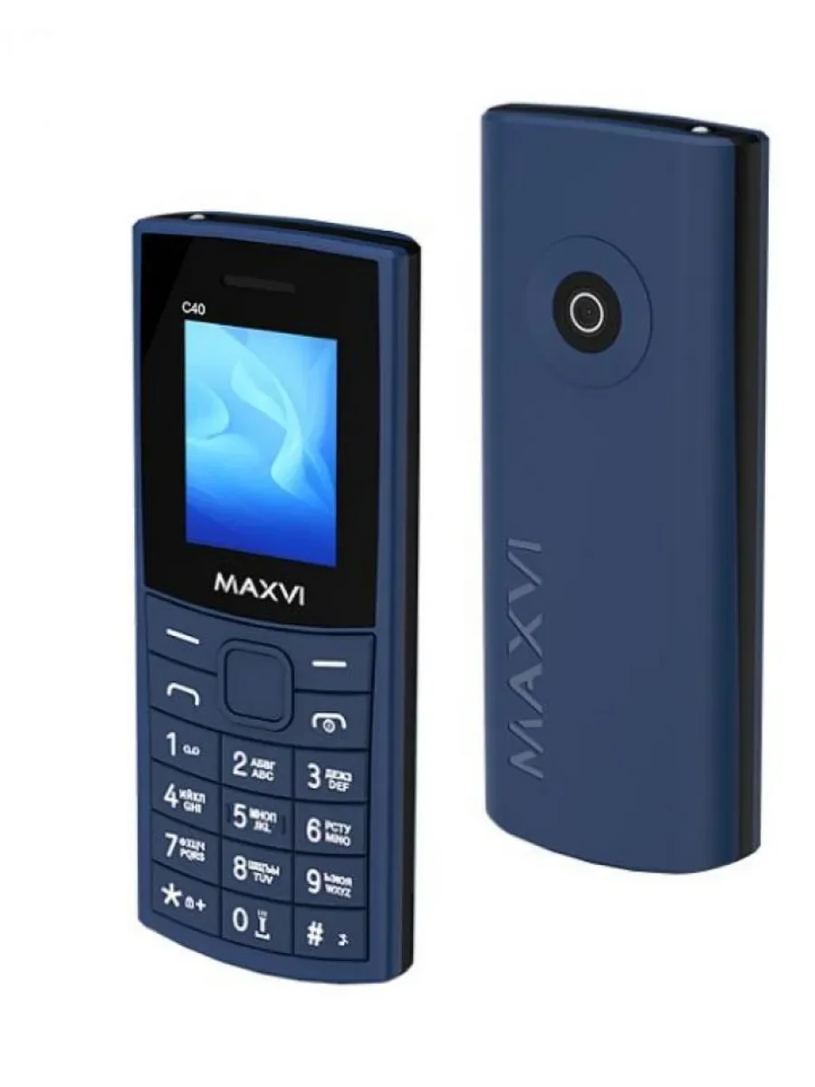 Мобильный телефон Maxvi C40 синий