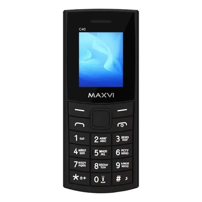 Мобильный телефон Maxvi C40 черный
