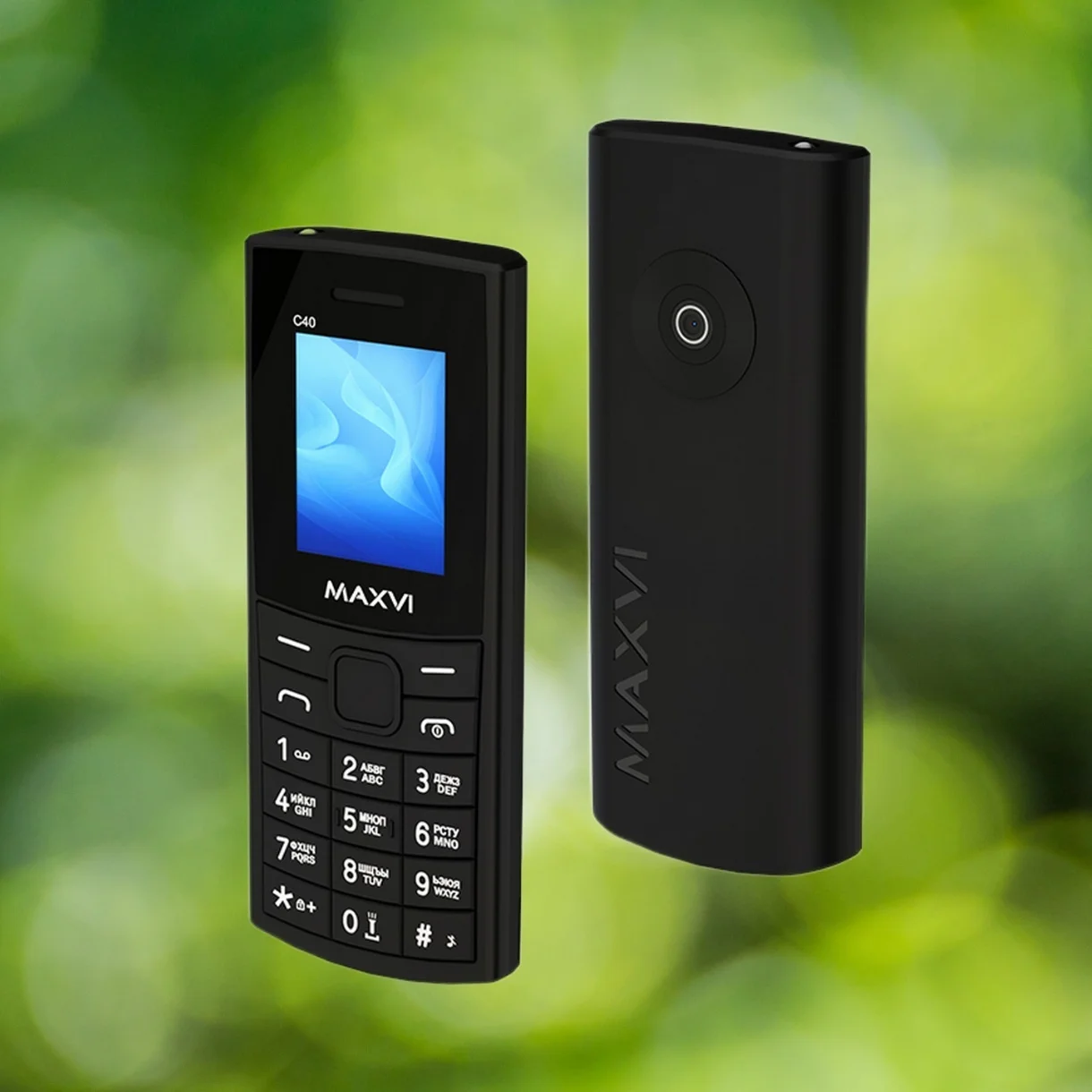 Мобильный телефон Maxvi C40 черный