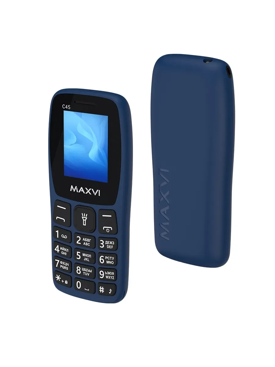 Мобильный телефон Maxvi C45 серый