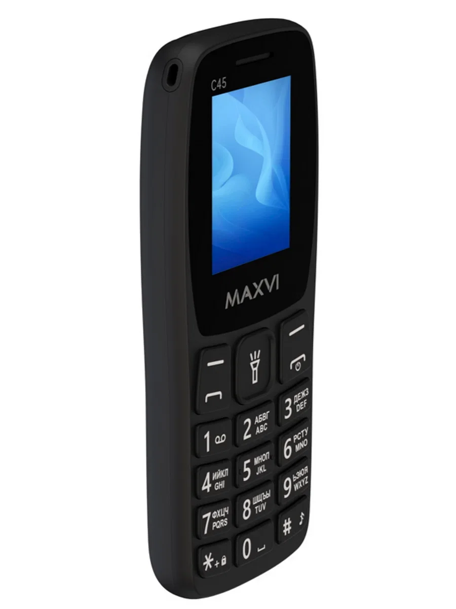 Мобильный телефон Maxvi C45 черный