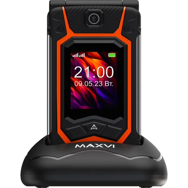 Мобильный телефон Maxvi E10ds оранжевый