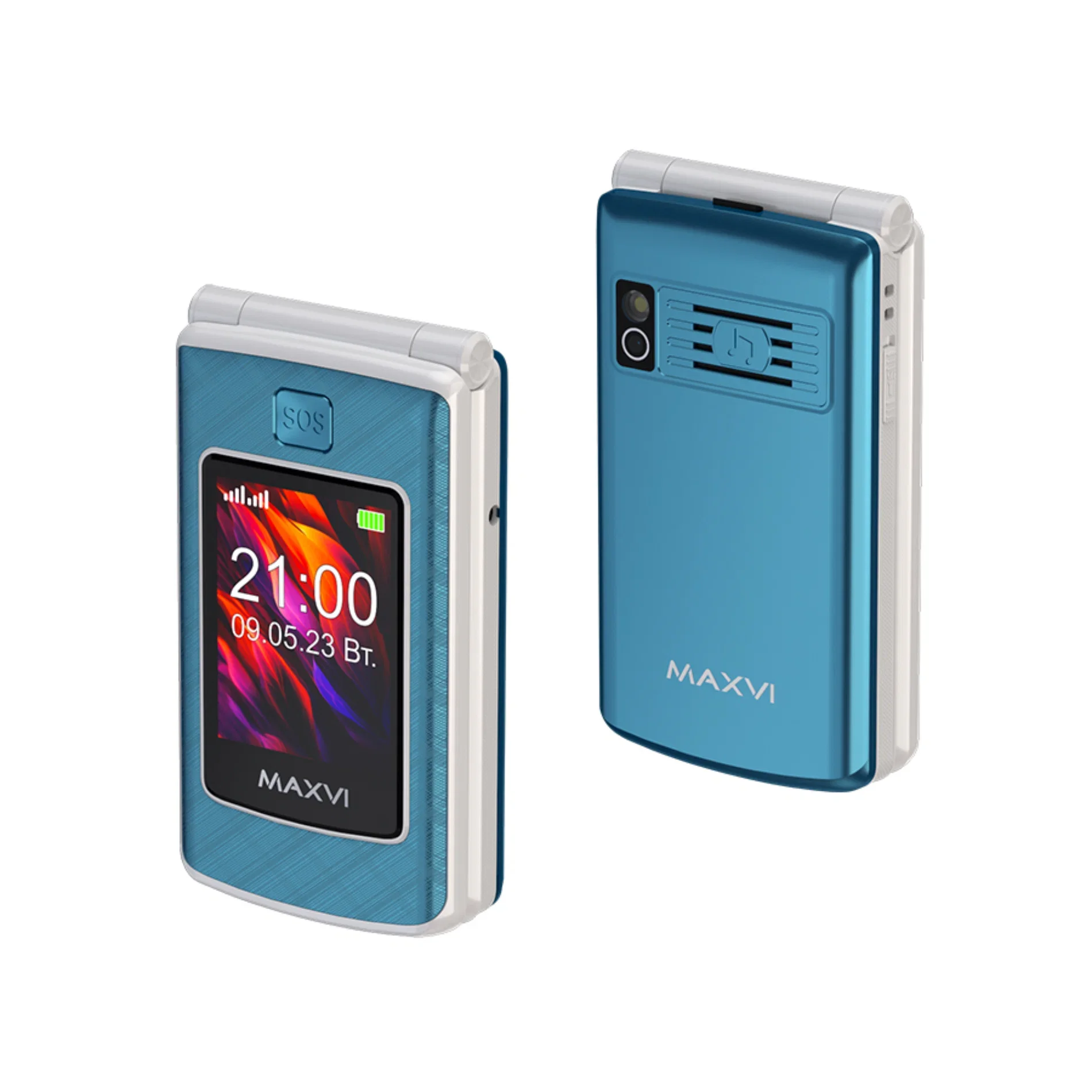 Мобильный телефон Maxvi E28 синий