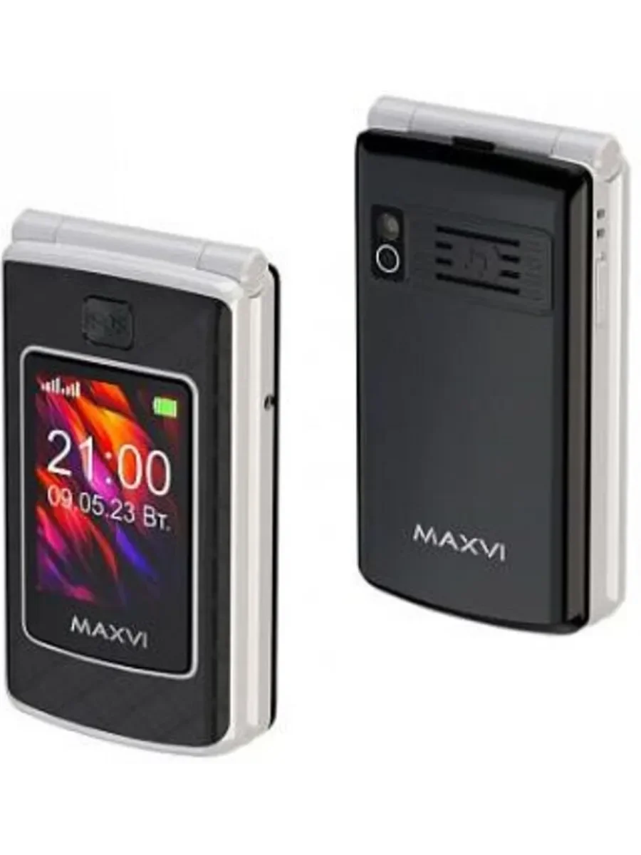 Мобильный телефон Maxvi E28 черный