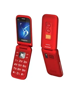 Мобильный телефон Maxvi E5 up красный