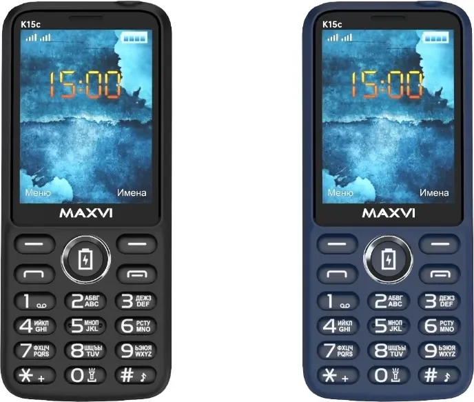 Мобильный телефон Maxvi K15c черный