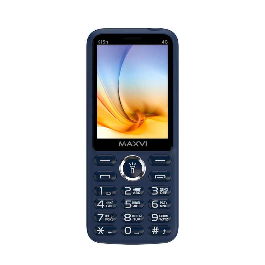 Мобильный телефон Maxvi K15n 4G черный