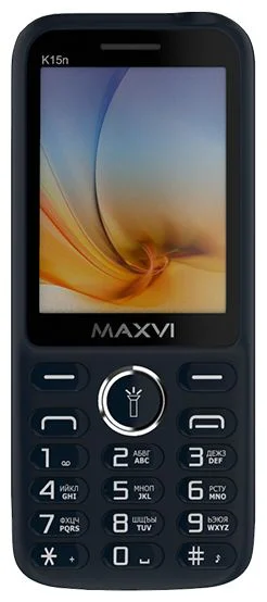 Мобильный телефон Maxvi K15n синий