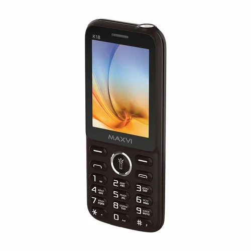 Мобильный телефон Maxvi K18 коричневый