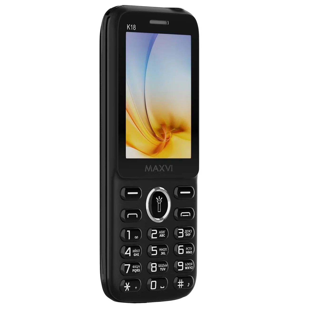 Мобильный телефон Maxvi K18 черный