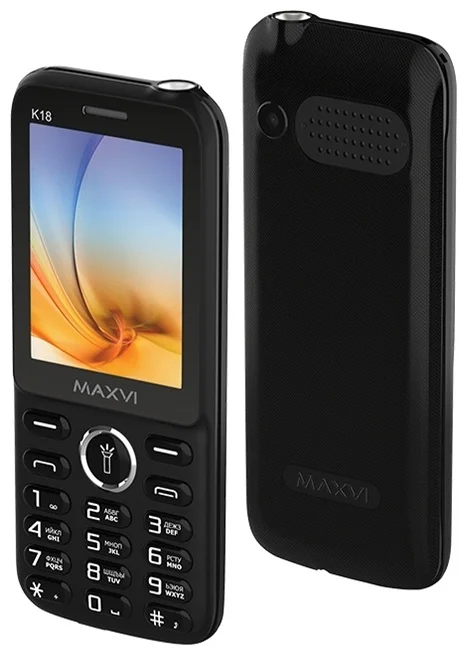 Мобильный телефон Maxvi K18 черный