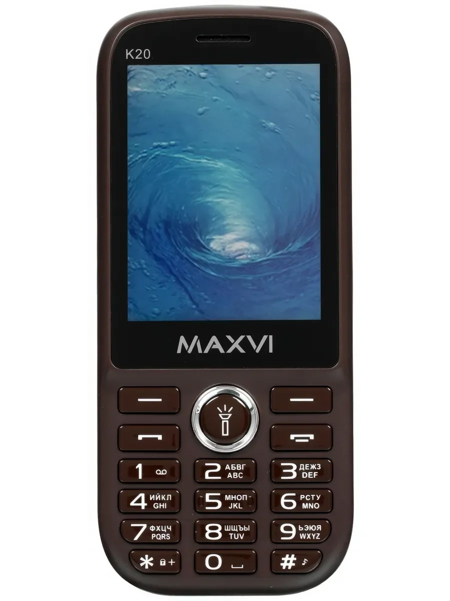 Мобильный телефон Maxvi K20 кофейный