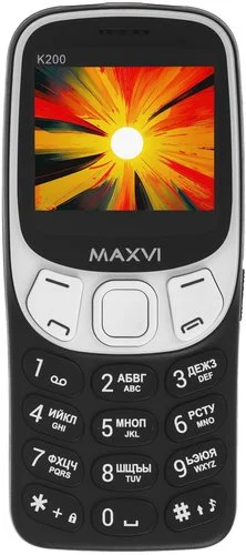 Мобильный телефон Maxvi K200 черный