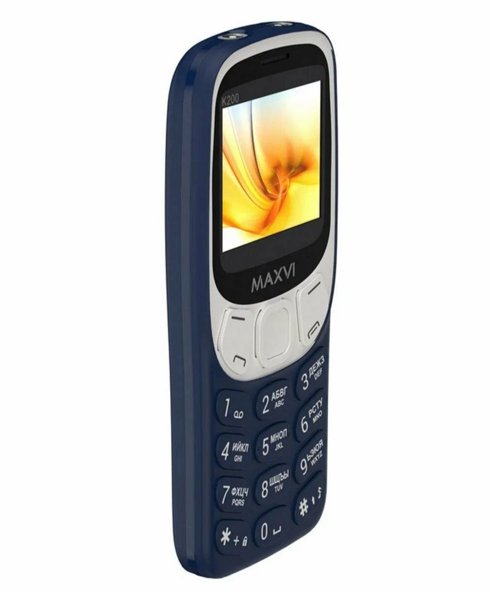 Мобильный телефон Maxvi K200 черный