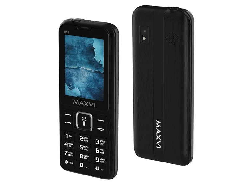 Мобильный телефон Maxvi K21 черный
