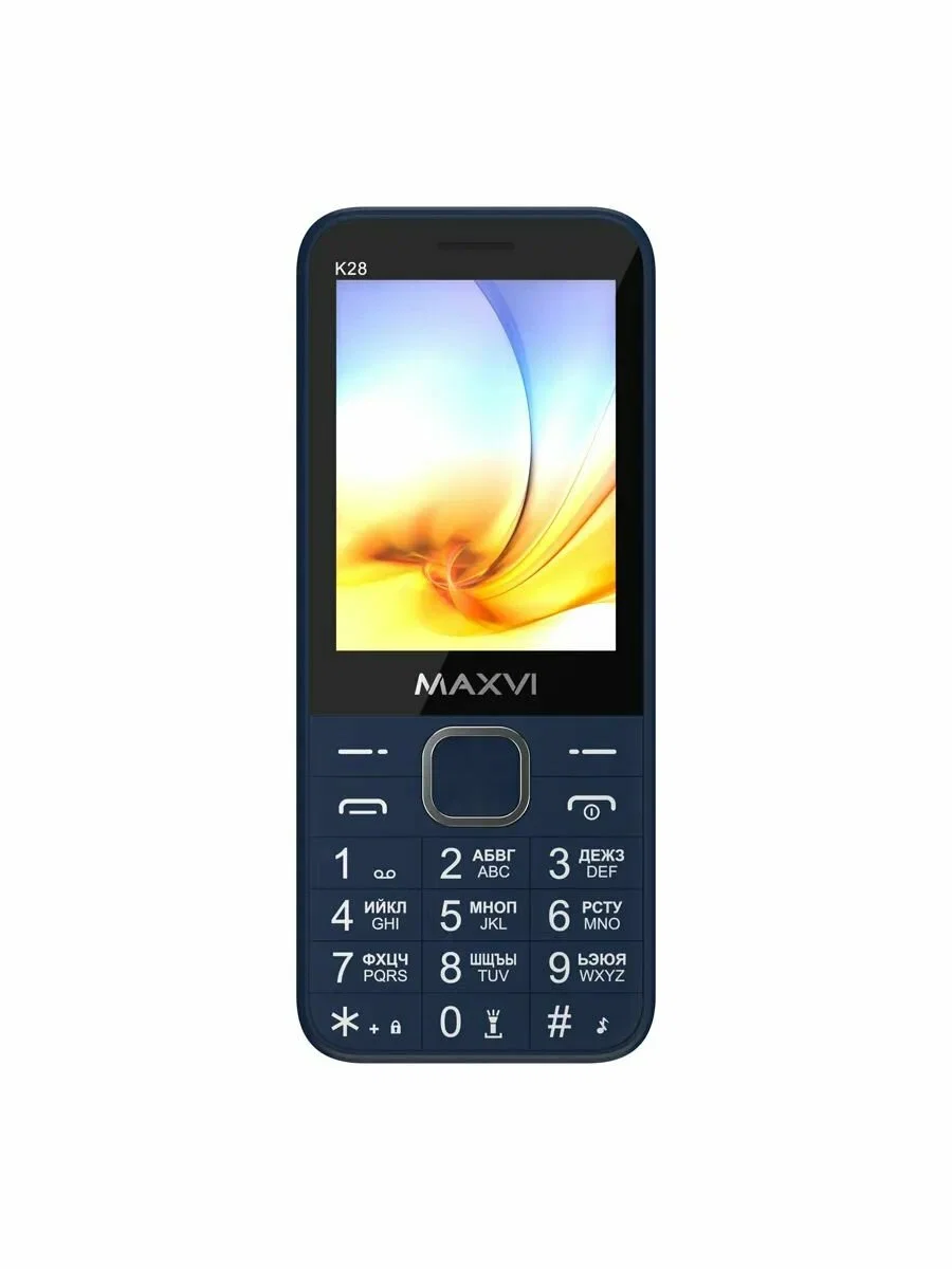 Мобильный телефон Maxvi K28 синий