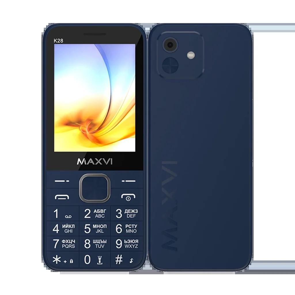 Мобильный телефон Maxvi K28 синий