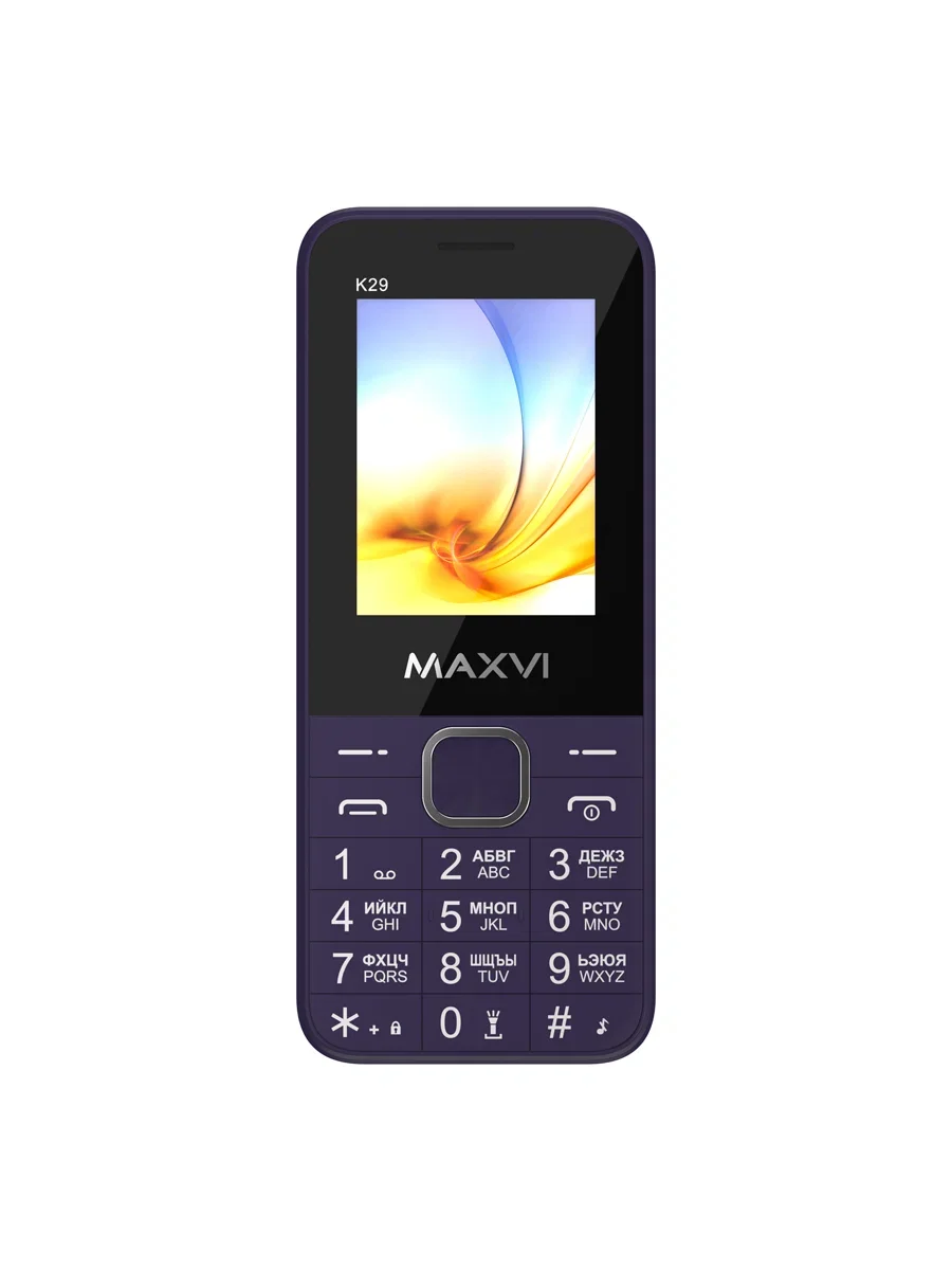 Мобильный телефон Maxvi K29 фиолетовый