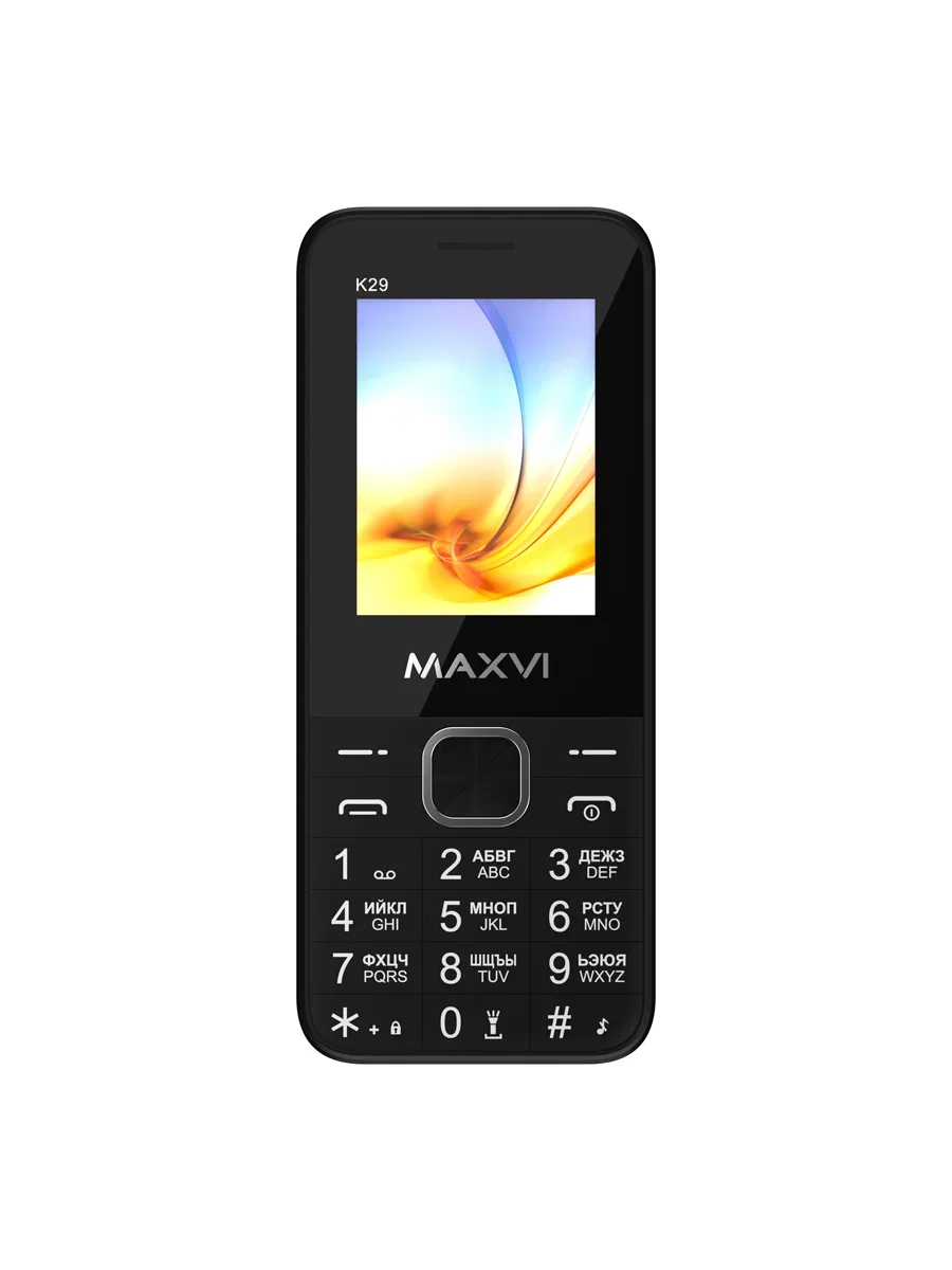 Мобильный телефон Maxvi K29 черный