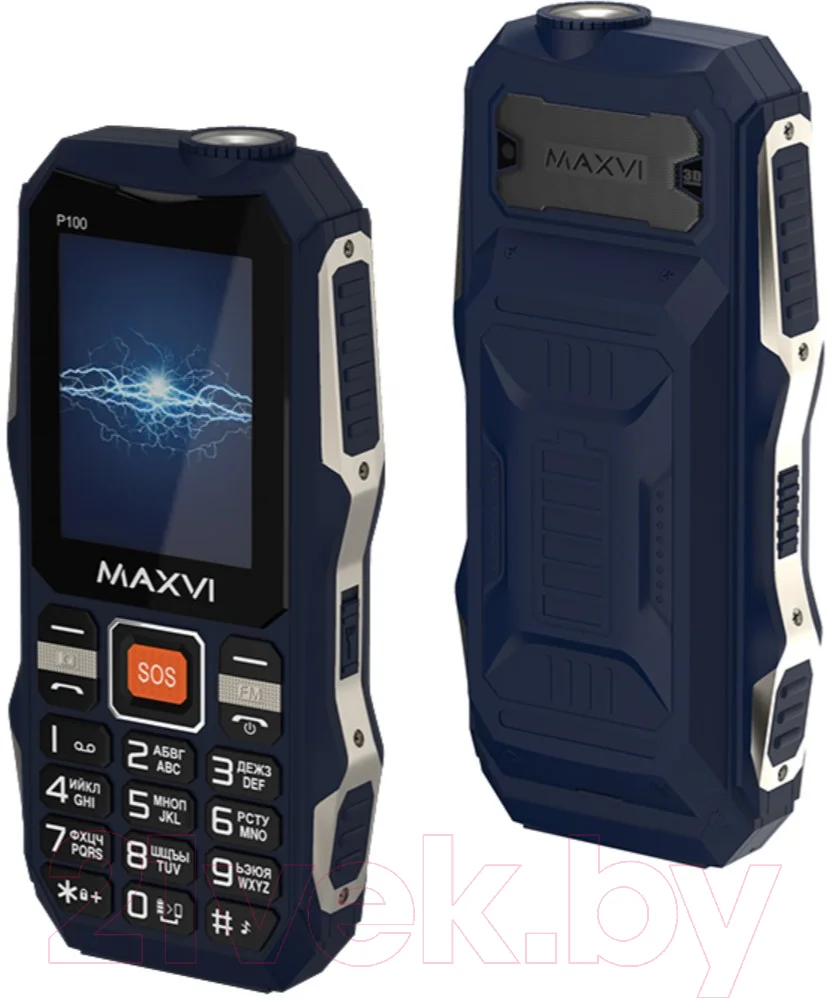 Мобильный телефон Maxvi P100 зеленый