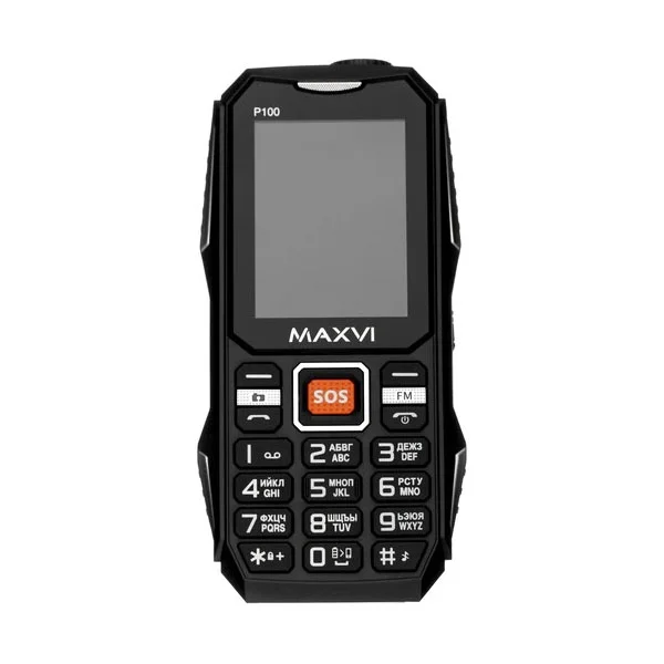Мобильный телефон Maxvi P100 черный