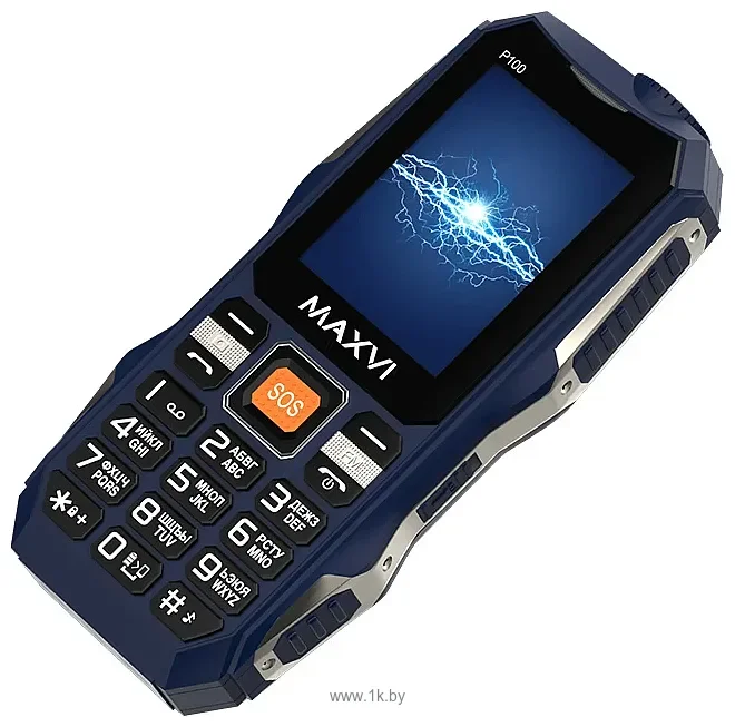 Мобильный телефон Maxvi P100 черный