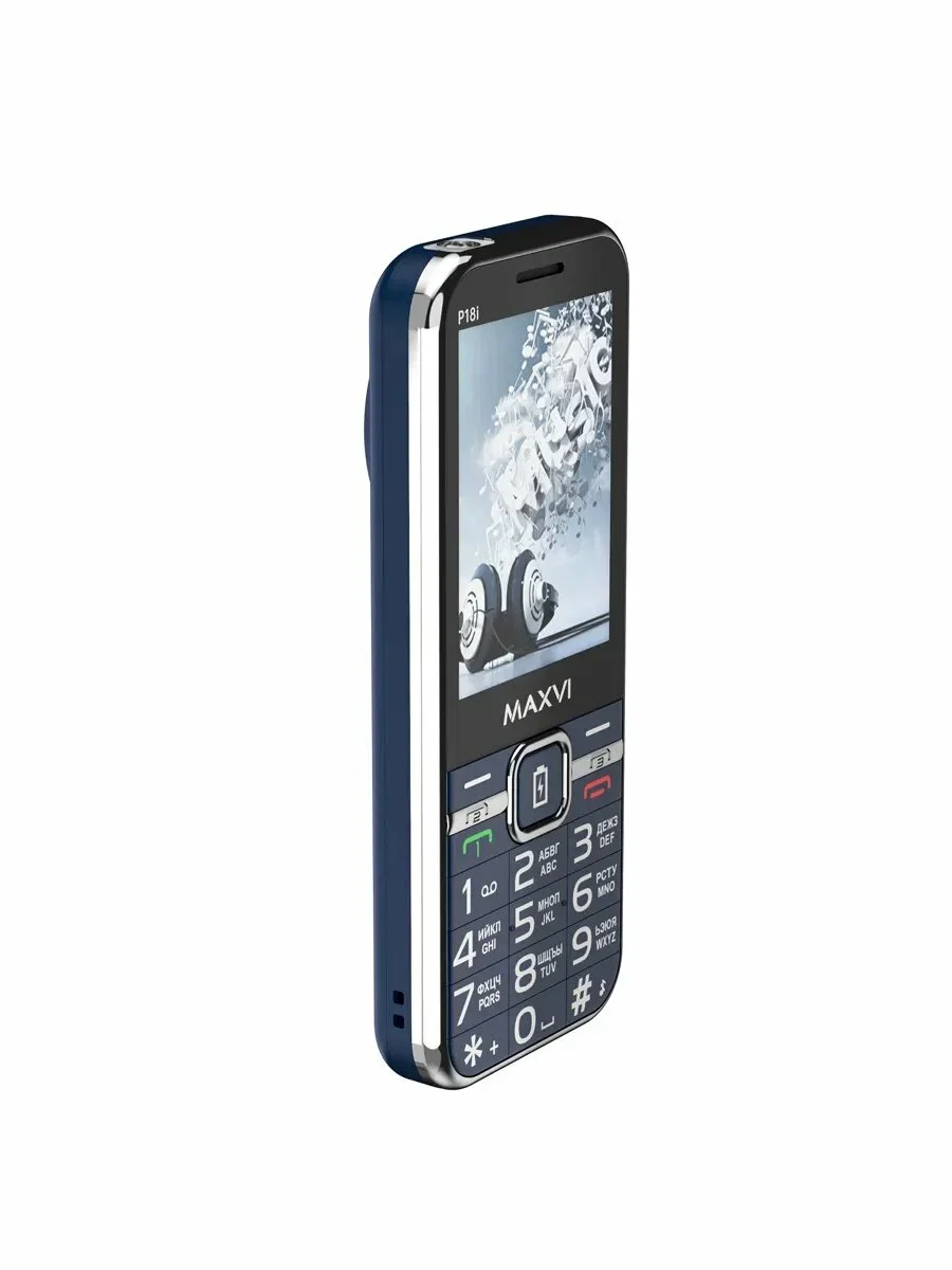 Мобильный телефон Maxvi P18i синий