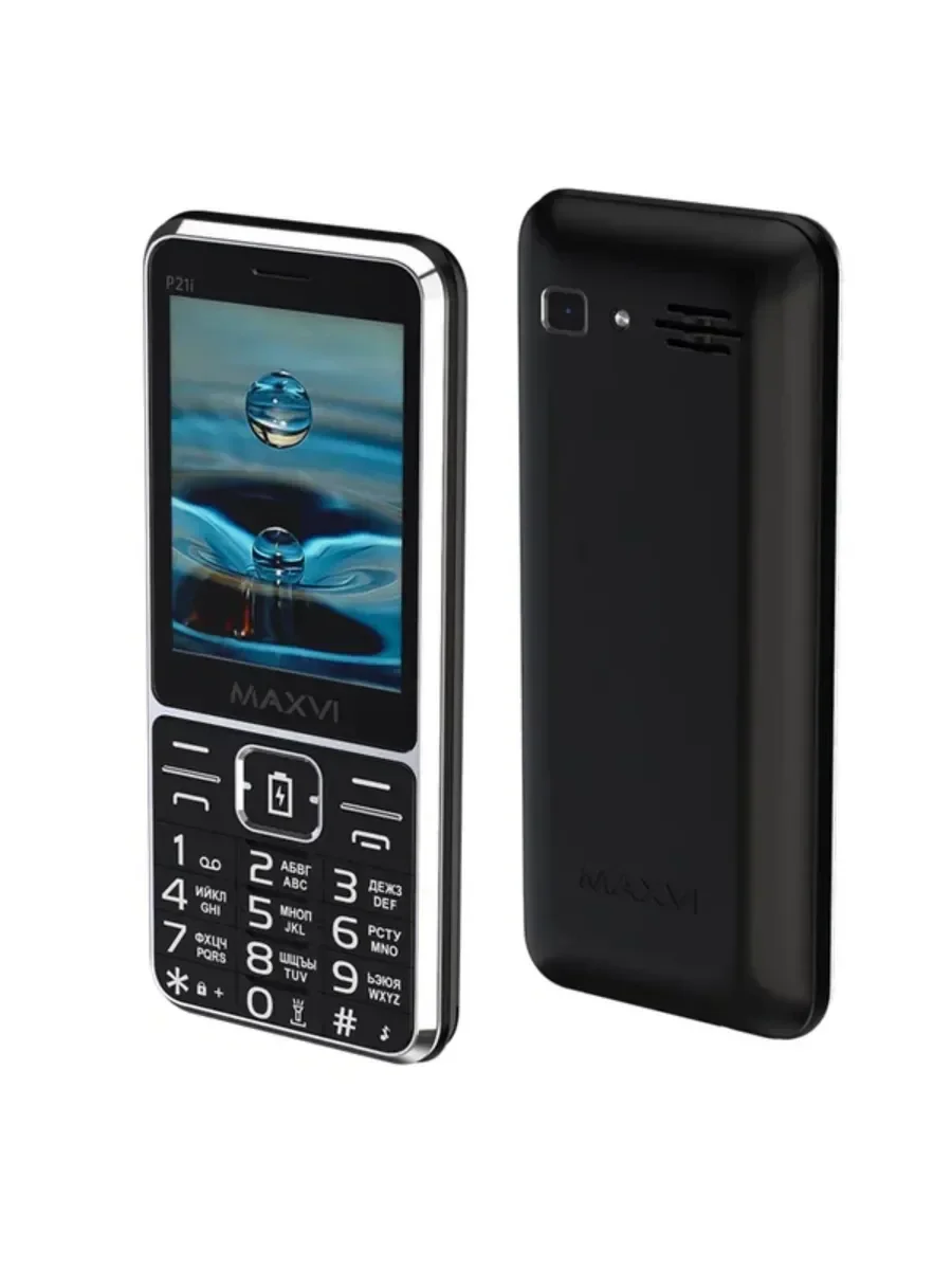 Мобильный телефон Maxvi P21i черный