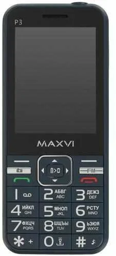 Мобильный телефон Maxvi P3 синий