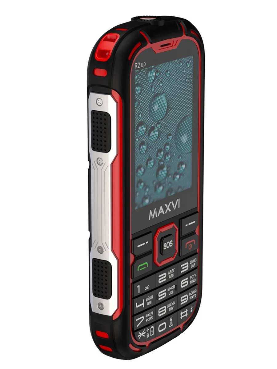 Мобильный телефон Maxvi R2 up красный