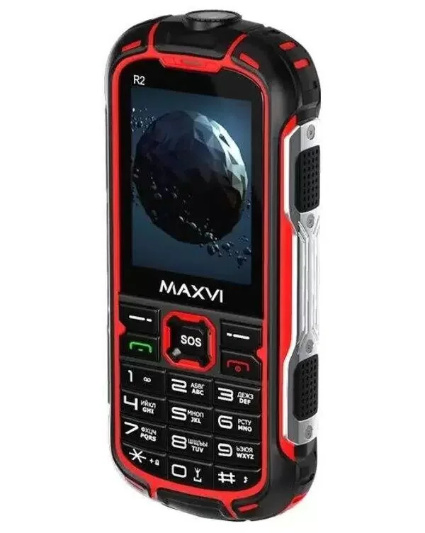 Мобильный телефон Maxvi R2 up красный