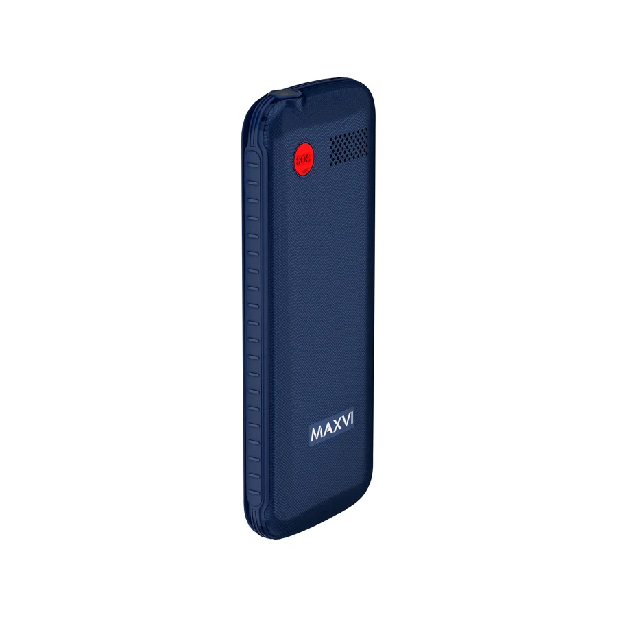 Мобильный телефон Maxvi RT-04 + док-станция, синий