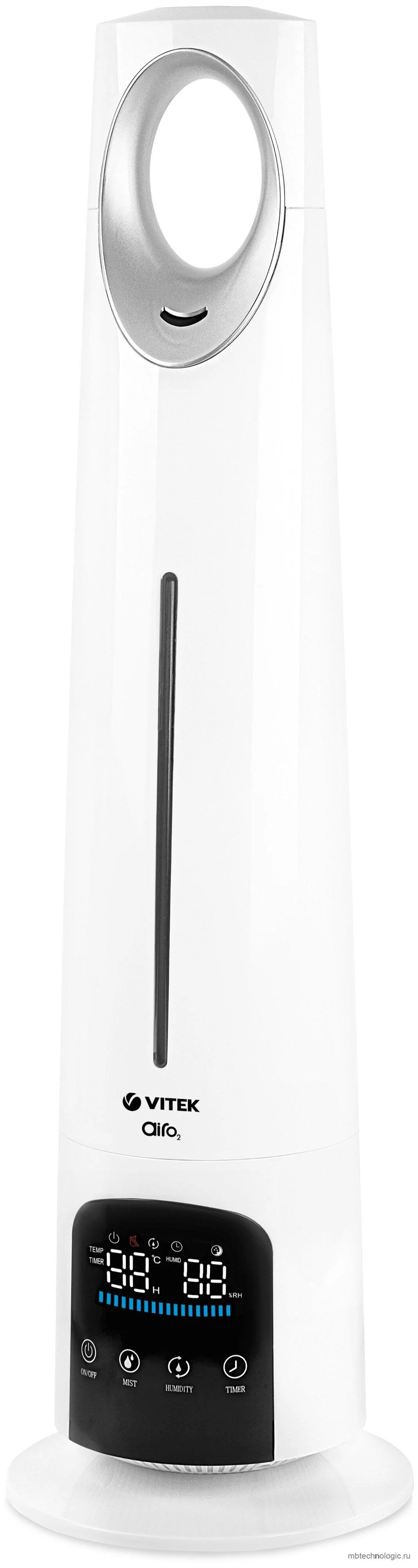 Увлажнитель воздуха Vitek VT-2348 белый 5.2 л. 30 м2
