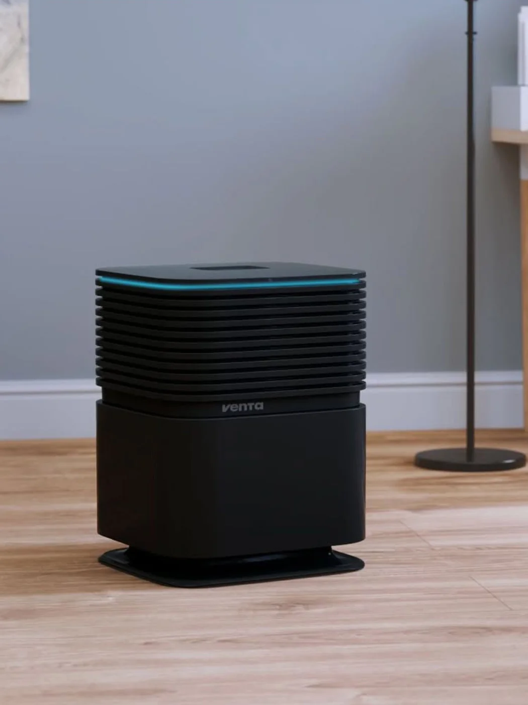Увлажнитель-очиститель воздуха Venta AeroStyle Compact AW735, черный / 50 кв.м
