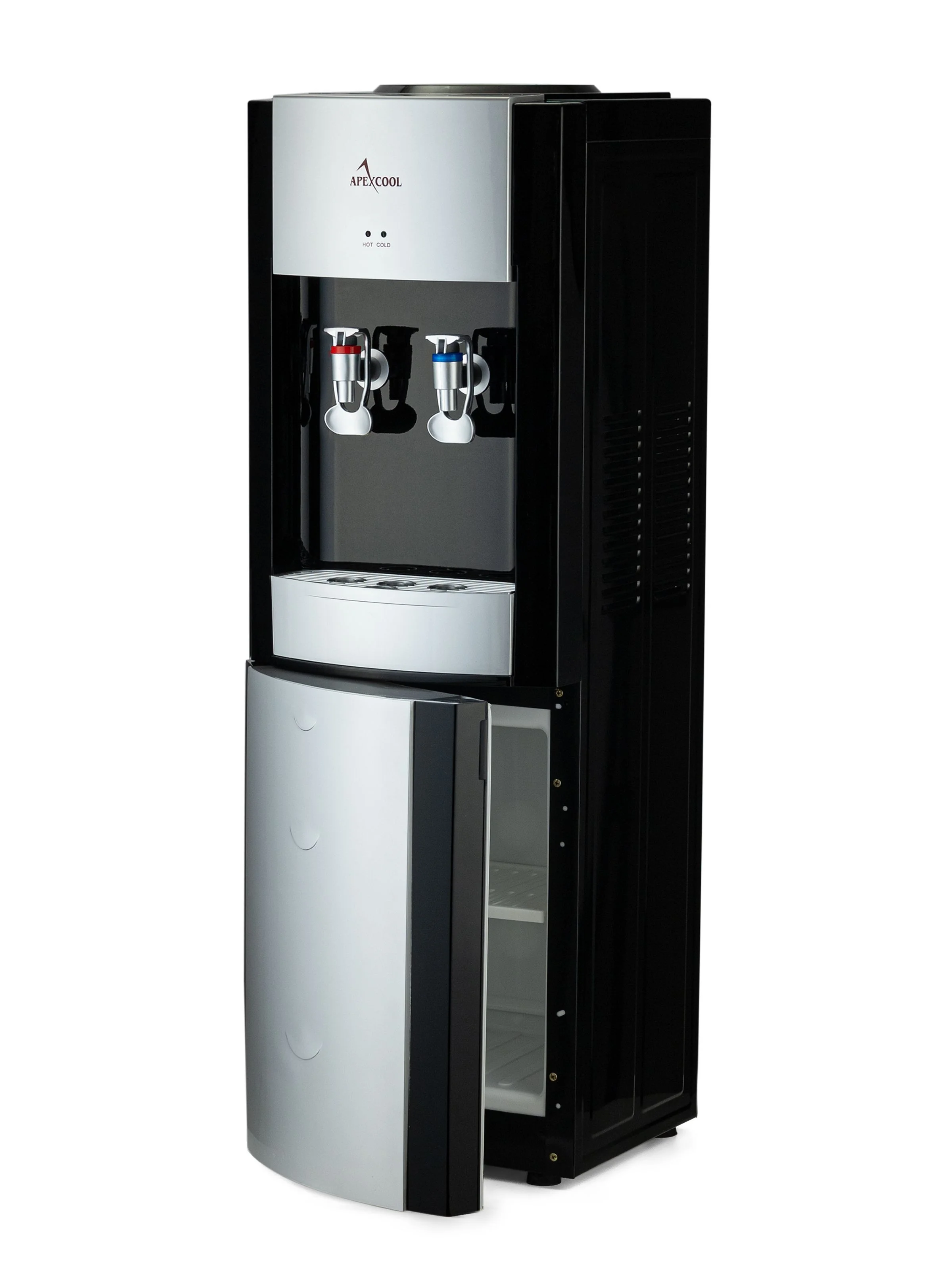 Кулер AEL LD-AEL-47c напольный электронный голубой/серебристый