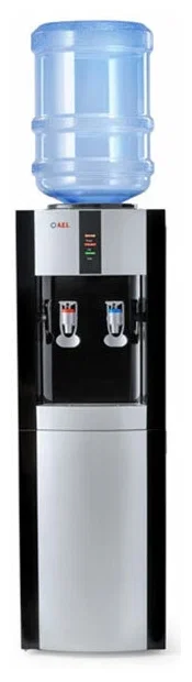 Кулер AEL LD-AEL-47c напольный электронный голубой/серебристый