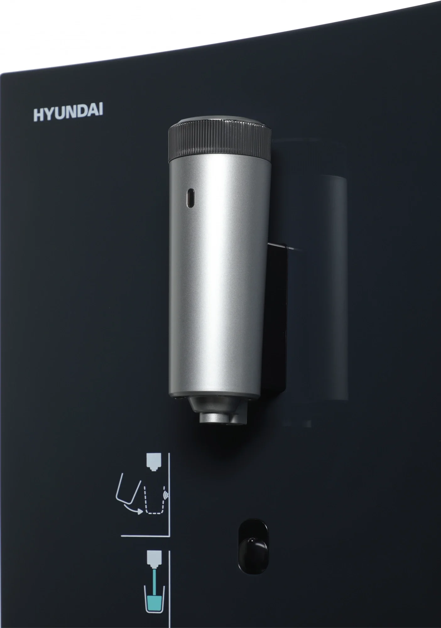 Кулер Hyundai AquaSense UV H-WD7815E напольный, электронный, графитовый