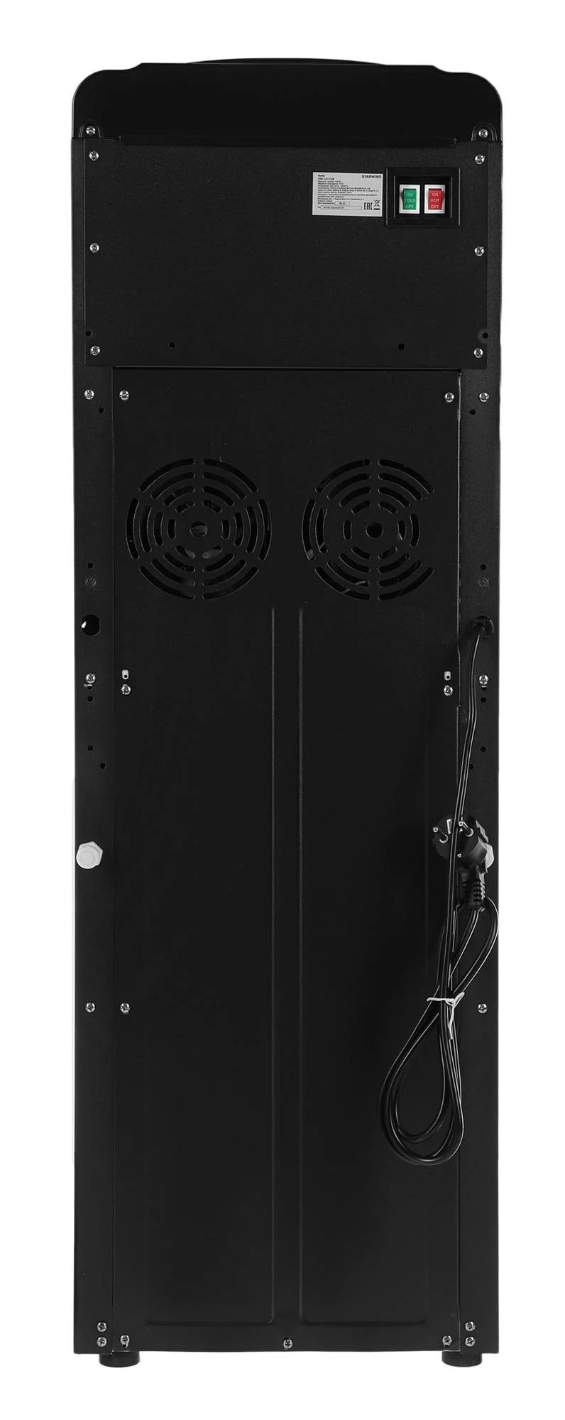 Кулер Starwind SW-1011EB напольный, электронный, черный/серебристый