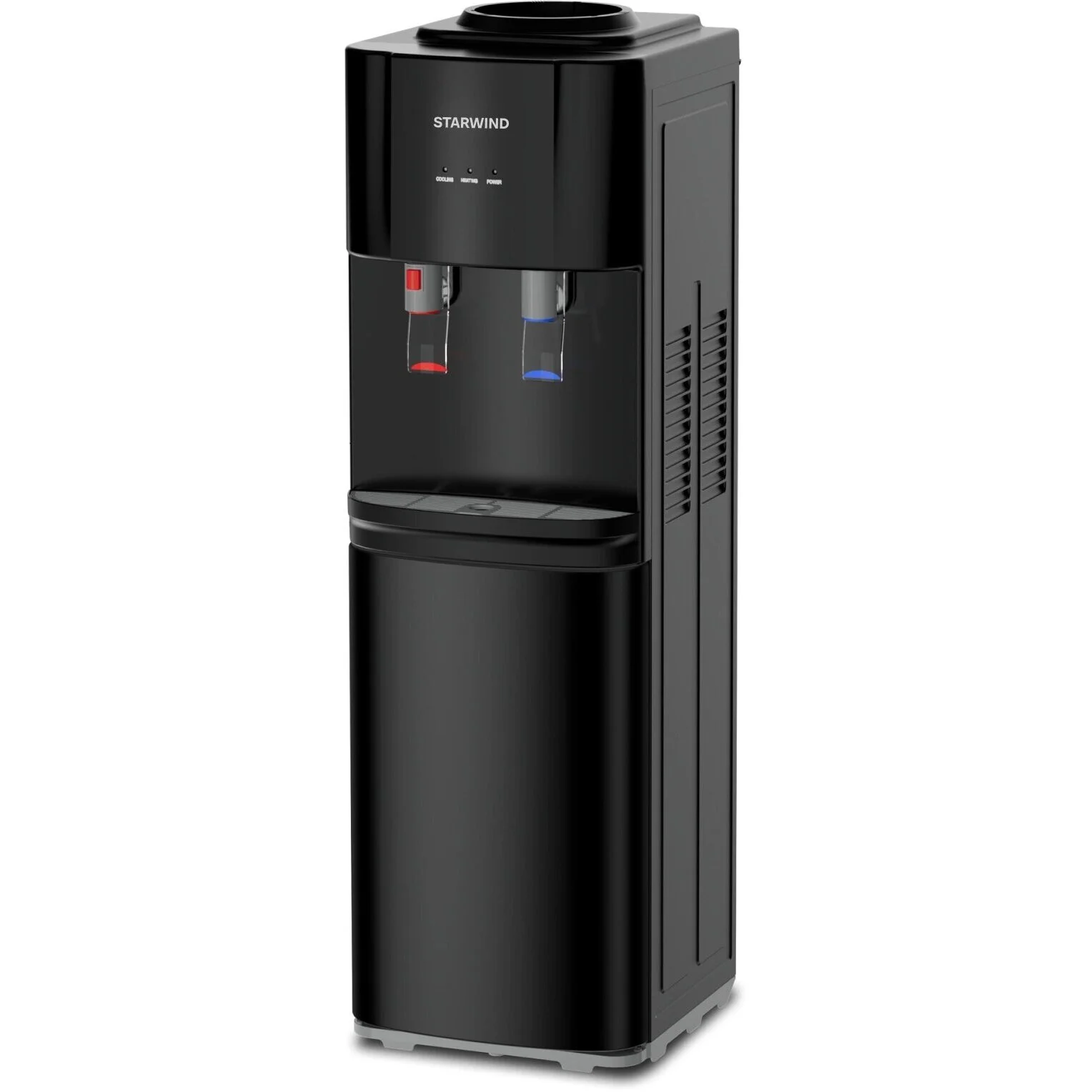 Кулер Starwind SW-1113EB напольный, электронный, черный