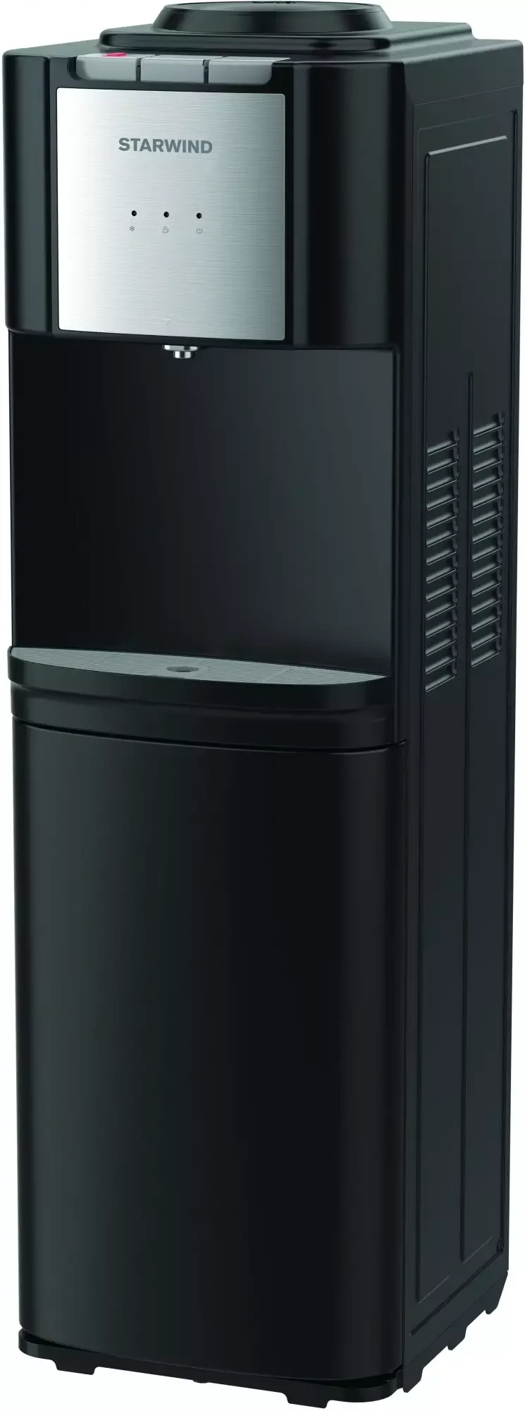 Кулер Starwind SW-1115EB напольный, электронный, черный