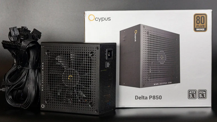 Блок питания Ocypus Delta P850 850W Bronze ATX 3.1 (P850-BF)