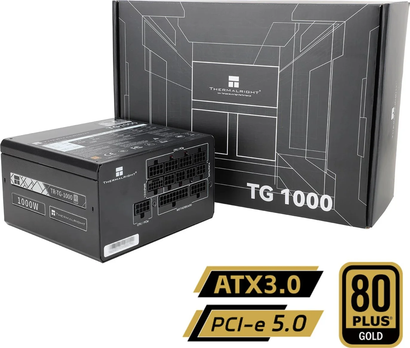 Блок питания Thermalright 1000W 80+ Gold (TR-TG1000)
