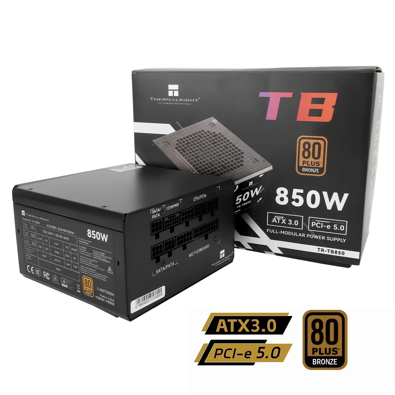 Блок питания Thermalright 650W 80+ Bronze (TR-TB650S)