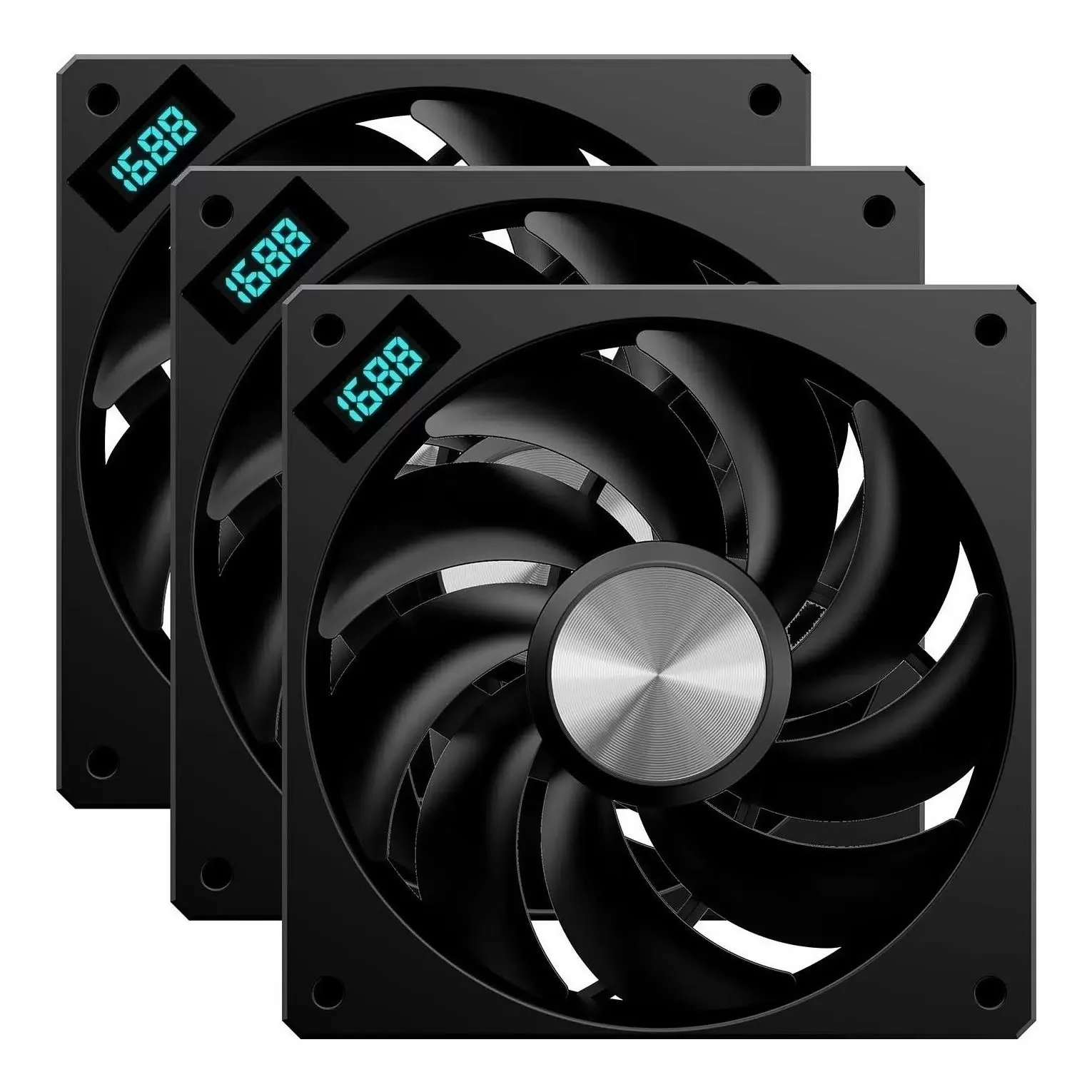 Вентилятор для корпуса 4FAN F23 Black 3 in 1 120mm (F2312B3)