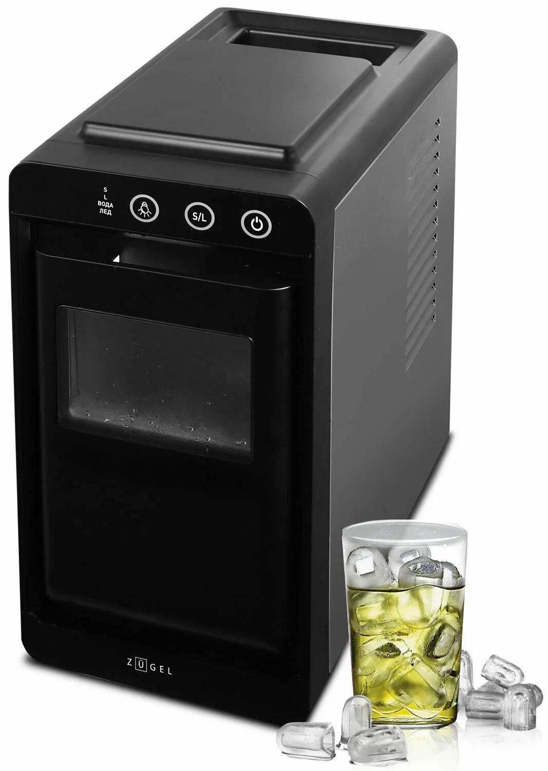 Льдогенератор Zugel ZIM1203 черный