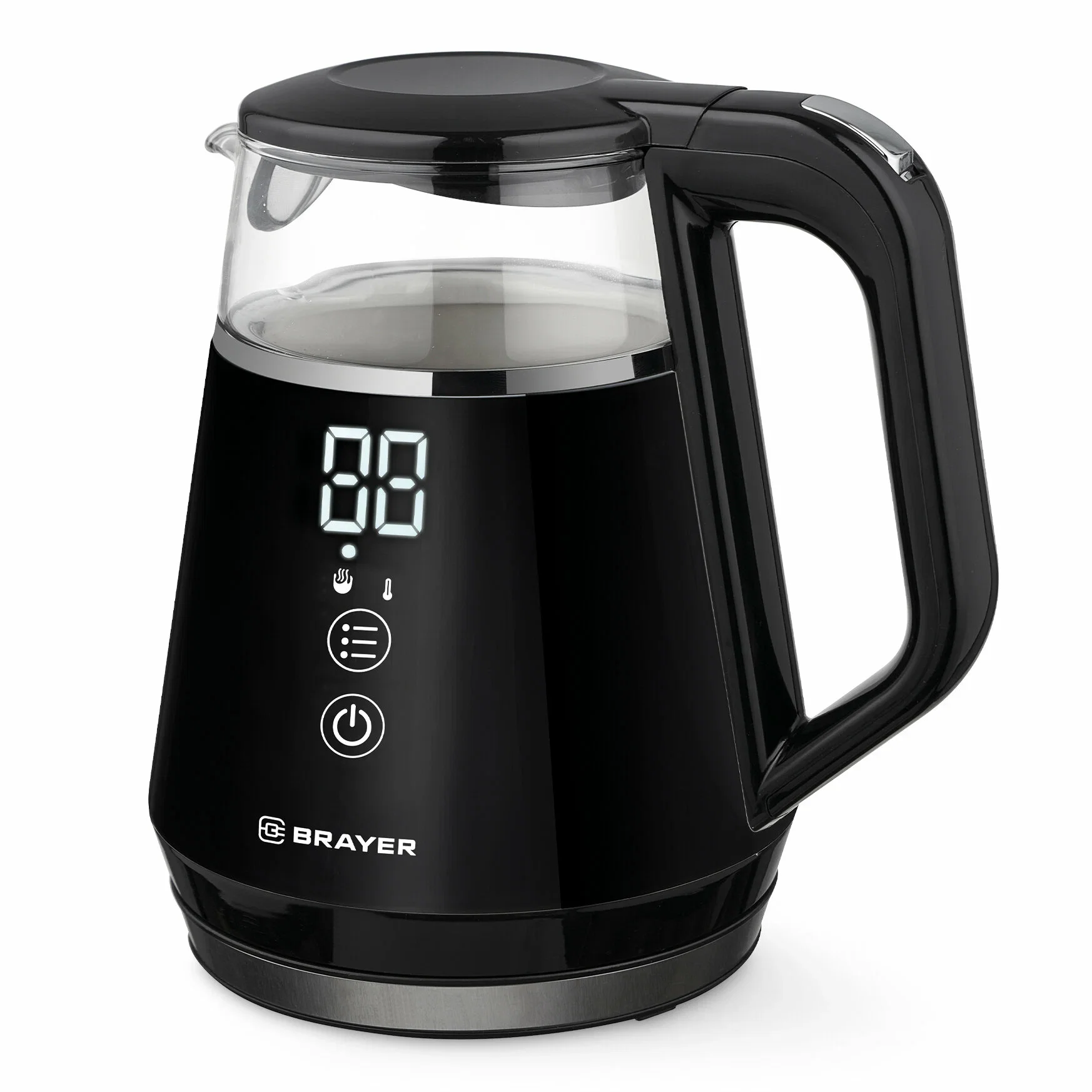 Эл,чайник BRAYER BR6105 1100 Вт, 1 л, Cool Touch, cенсорное управление, автоотключ