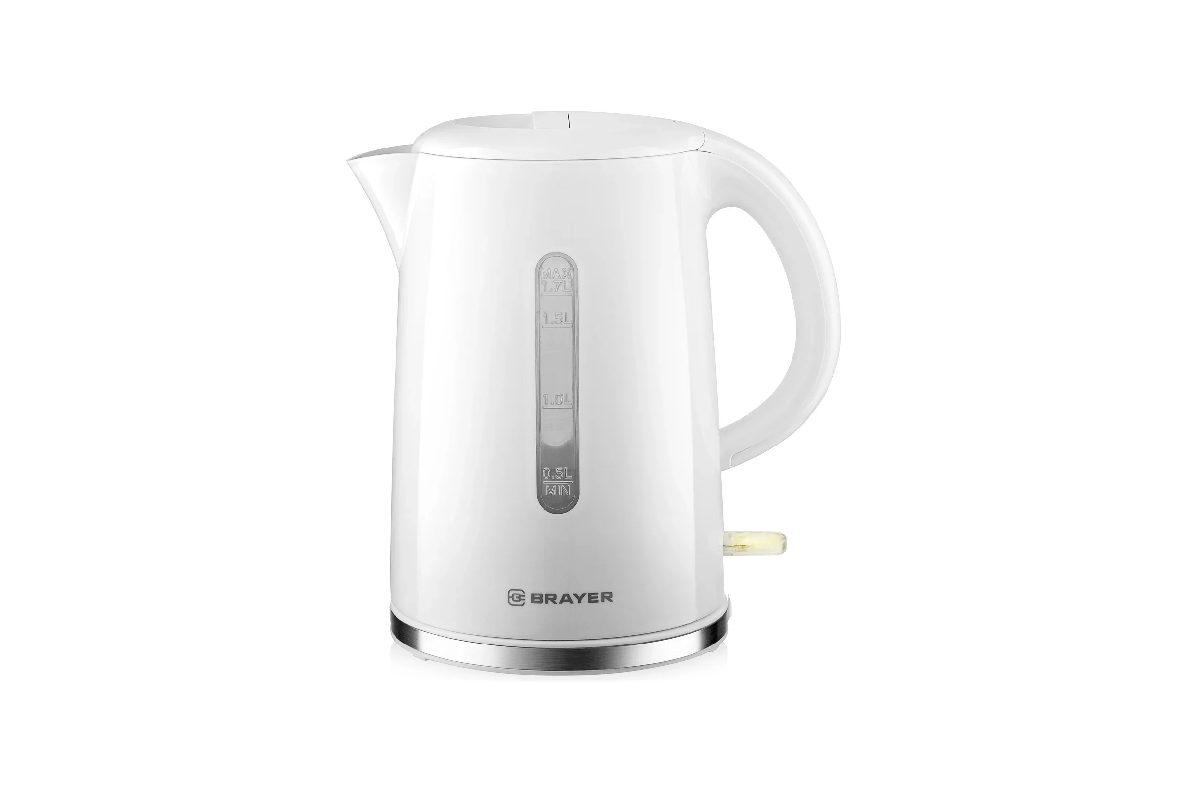 Эл,чайник BRAYER BR6108, 2200 Вт, 1,7 л, пласт.корп,шкала,автооткл.при.закип,подсвет