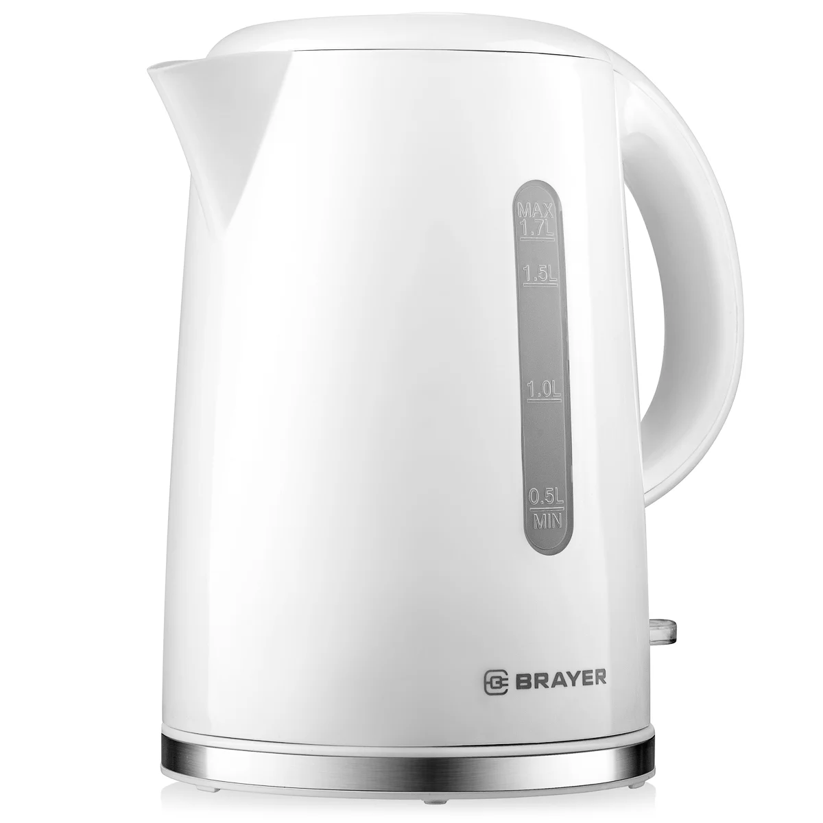 Эл,чайник BRAYER BR6108, 2200 Вт, 1,7 л, пласт.корп,шкала,автооткл.при.закип,подсвет