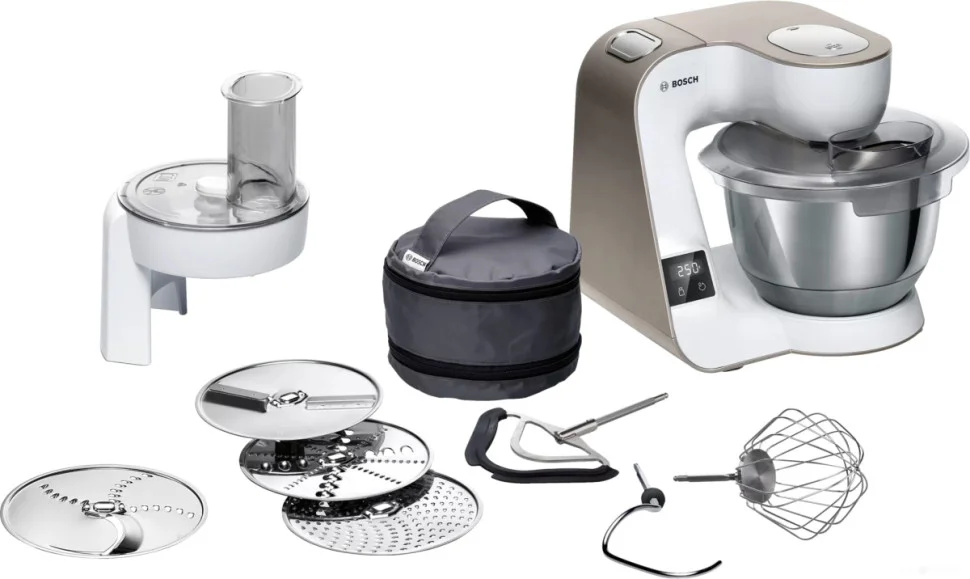Кухонный комбайн Bosch MUM5XW10 1000 Вт, чаша 3,9л, 7 скоростей