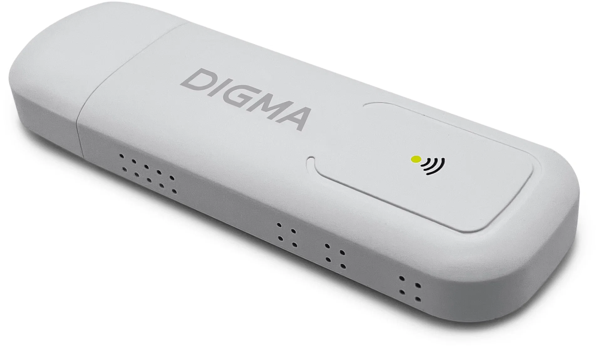 Модем 3G/4G Digma DWR-M301LTE USB Wi-Fi Firewall +Router внешний белый